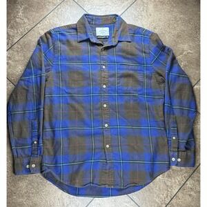 Portuguese Knowledge- Master Craftsman Plaid Mens L Flannel Shirt